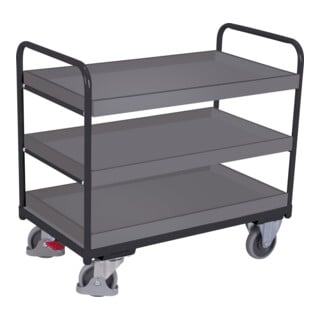 VarioFit Etagenwagen niedrig RAL 7016