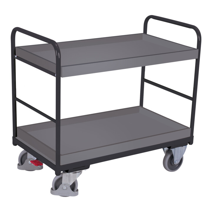 VARIOfit Etagenwagen niedrig RAL 7016