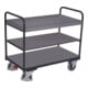 VARIOfit Etagenwagen niedrig RAL 7016