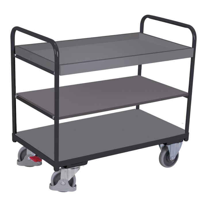 VARIOfit Etagenwagen niedrig RAL 7016