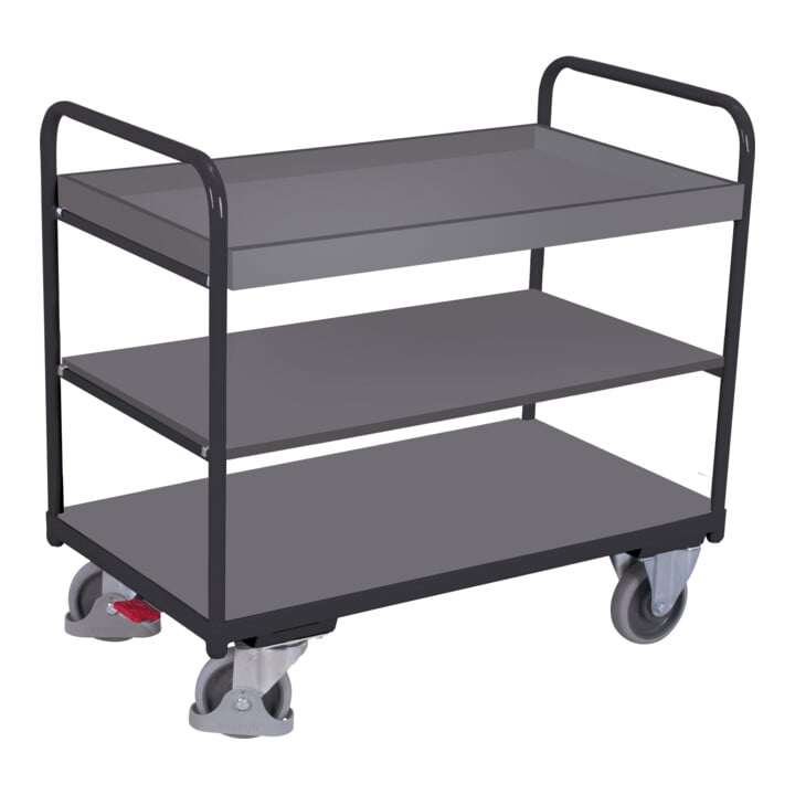 VARIOfit Etagenwagen niedrig RAL 7016