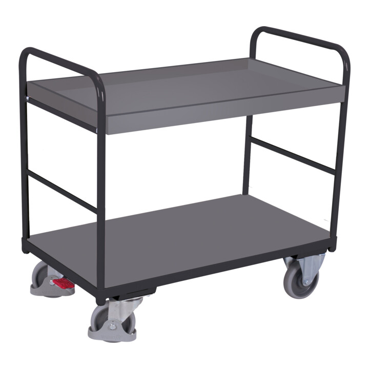 VARIOfit Etagenwagen niedrig RAL 7016