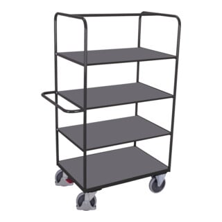 VARIOfit Etagenwagen VARIOfit hoch klappbare Etagenböden RAL 7016