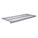 VARIOfit Étagère suspendue en fil métallique avec barre de scanner 1 250 × 460 mm