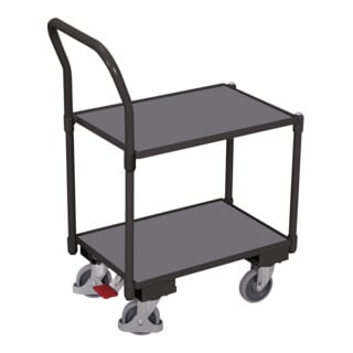 VARIOfit Euro-System-Roller 2 Ladeflächen 10mm Rand RAL 7016