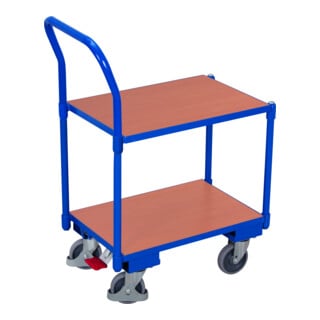 VARIOfit Euro-System-Roller mit 2 Ladeflächen und Schiebebügel