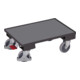 VARIOfit Euro-System-Roller mit Boden 10 mm Rand RAL 7016