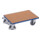 VARIOfit Euro-System-Roller mit Boden Zentralbremse EasySTOP-1