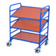 VARIOfit Eurokastenwagen mit 3 Holzböden 825 x 610 mm
