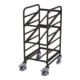VarioFit Eurokastenwagen RAL 7016 Stahlrohr 3 Etagen neigbar