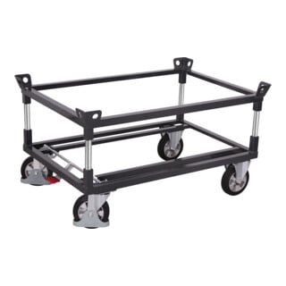 VARIOfit Fahrgestell mit 2 Winkelrahmen RAL 7016