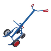 VARIOfit Fasskarre mit 2 Stützrädern Luftbereifung