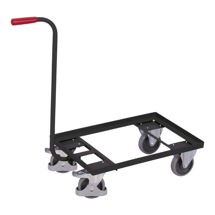 VARIOfit Griffroller RAL 7016 anthrazitgrau Stahlrohr 890 x 420 x 875 mm