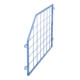 VARIOfit Grille de séparation inclinée pour palette Profondeur 750 mm Hauteur utile 1 000/500 mm