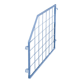 VARIOfit Grille de séparation inclinée pour palette profondeur 950 mm hauteur utile 1 200/600 mm