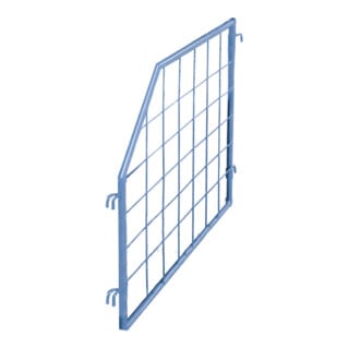 VARIOfit Grille de séparation inclinée pour palette, profondeur 950 mm, hauteur utile 1 600/800 mm