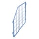 VARIOfit Grille de séparation inclinée pour palette, profondeur 950 mm, hauteur utile 1 600/800 mm