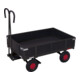 VARIOfit Handpritschenwagen mit Bordwand RAL 7016