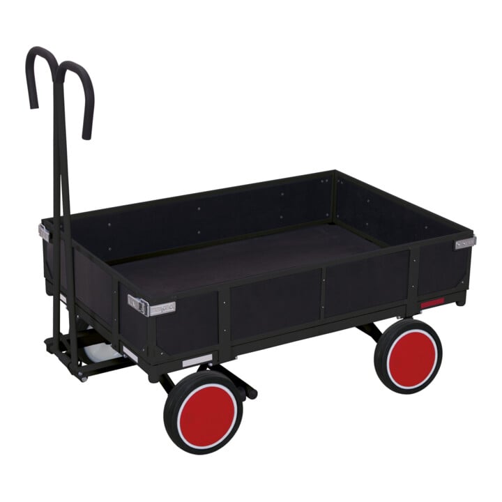 VARIOfit Handpritschenwagen mit Bordwand RAL 7016