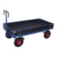 VARIOfit Handpritschenwagen mit Bordwand Vollgummibereifung 1.185 x 780 mm Traglast 1.000 kg