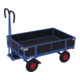 VARIOfit Handpritschenwagen mit Bordwand Vollgummibereifung 1.185 x 780 mm Traglast 700 kg-1