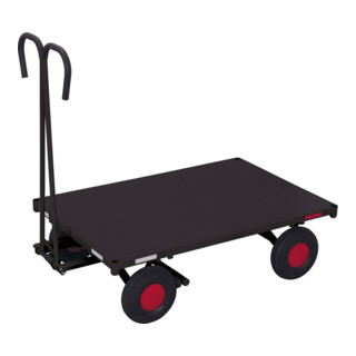 VARIOfit Handpritschenwagen ohne Bordwand RAL 7016