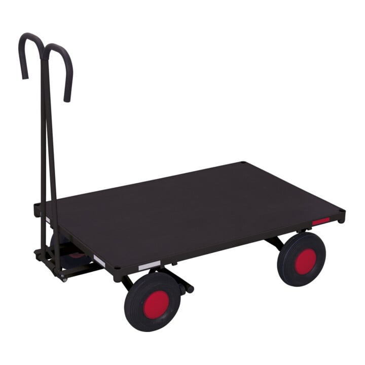 VARIOfit Handpritschenwagen ohne Bordwand RAL 7016