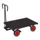 VarioFit Handpritschenwagen ohne Bordwand RAL 7016
