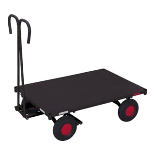 VarioFit Handpritschenwagen ohne Bordwand RAL 7016
