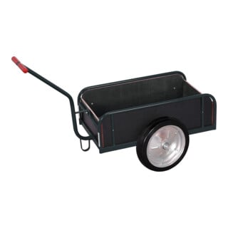VARIOfit Handwagen mit Bordwand RAL 7016