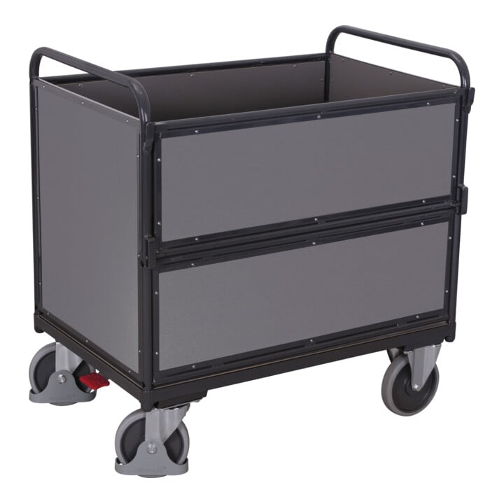 VARIOfit Holzkastenwagen RAL 7016