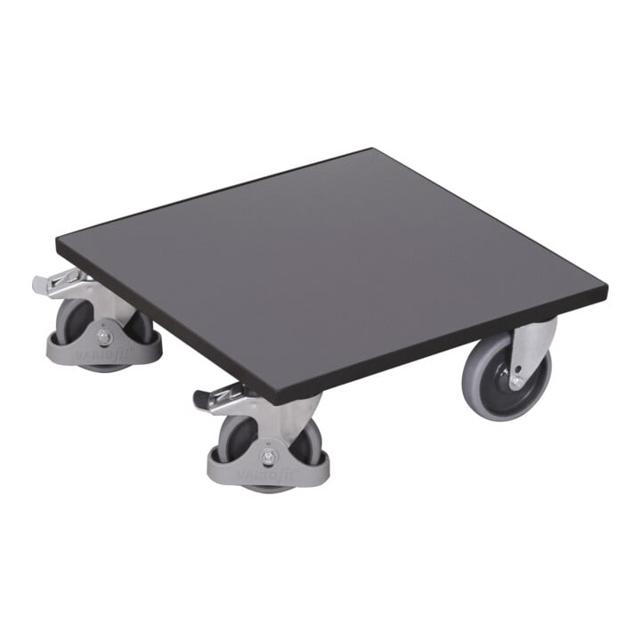 VARIOfit Kistenroller mit Boden RAL 7016 anthrazitgrau