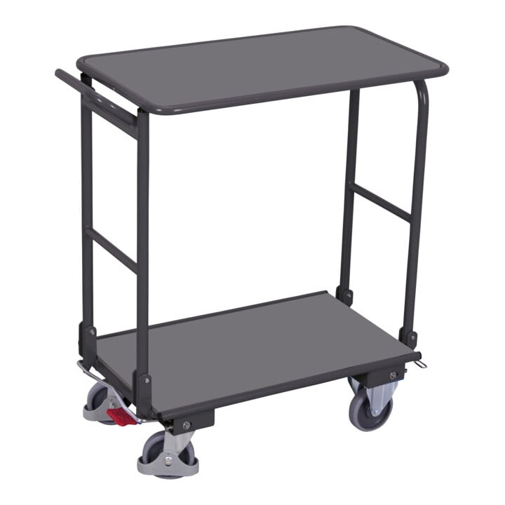 VARIOfit Klappbügelwagen 2 Etagen RAL 7016