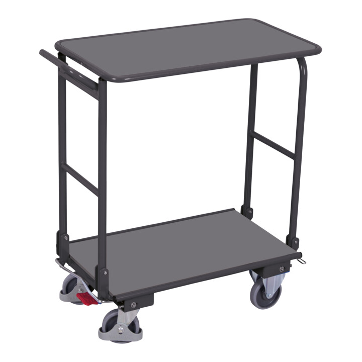 VARIOfit Klappbügelwagen 2 Etagen RAL 7016