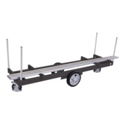 VarioFit Langmaterialwagen mit 4 Rungen RAL 7016-2