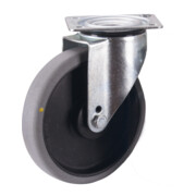 VARIOfit Lenkrolle 200 x 40 mm grau elektrisch leitfähig