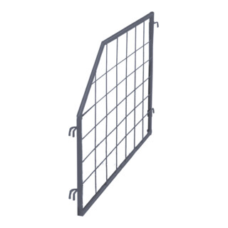 VARIOfit Palettenaufsatz Trenngitter schräg RAL 7016 anthrazitgrau