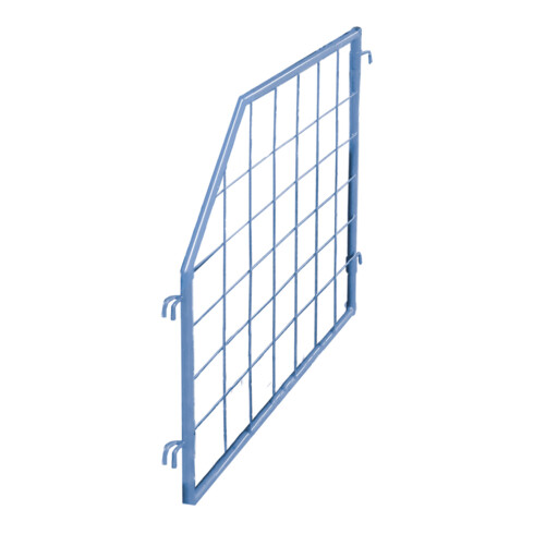 VARIOfit Palettenaufsatz Trenngitter schräg Tiefe 950 mm Nutzhöhe 1.200/600 mm