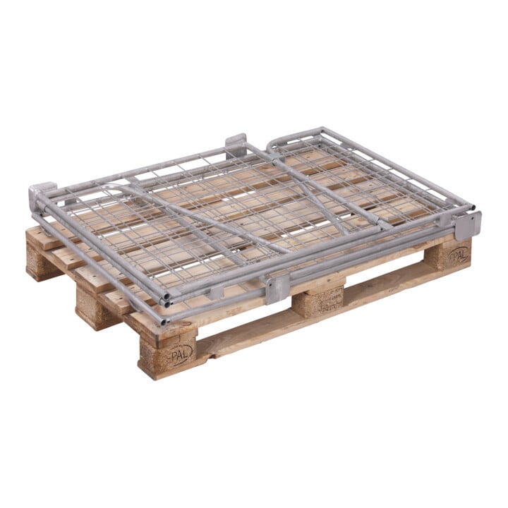VARIOfit Palettenaufsatz Typ 63 verzinkt 1.200 x 800 mm Nutzhöhe 800 mm