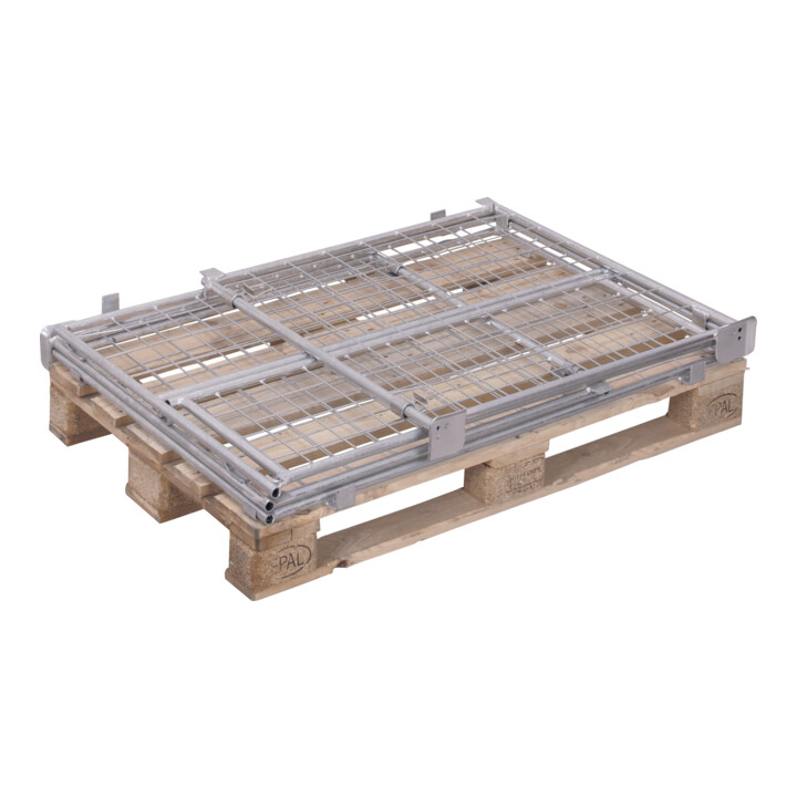 VARIOfit Palettenaufsatz Typ 64 verzinkt 1.200 x 800 mm Nutzhöhe 800 mm
