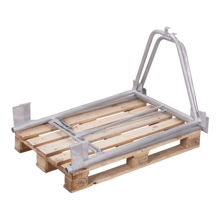 VARIOfit Palettenaufsatz Typ 65K verzinkt 1.200 x 800 mm Nutzhöhe 800 mm
