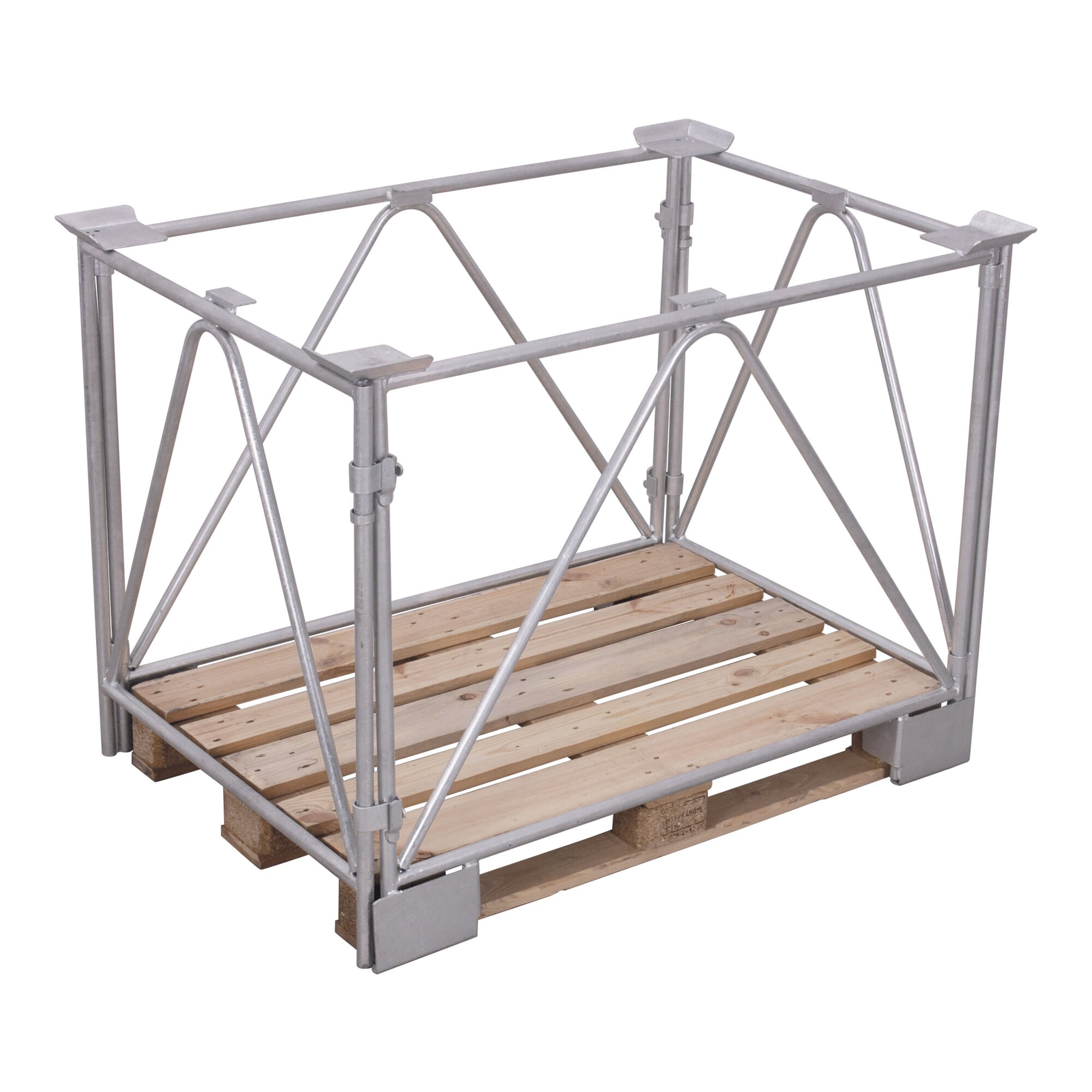 VARIOfit Palettenaufsatz Typ 68 verzinkt 1.200 x 800 mm Nutzhöhe 1.600 mm ; Cordes