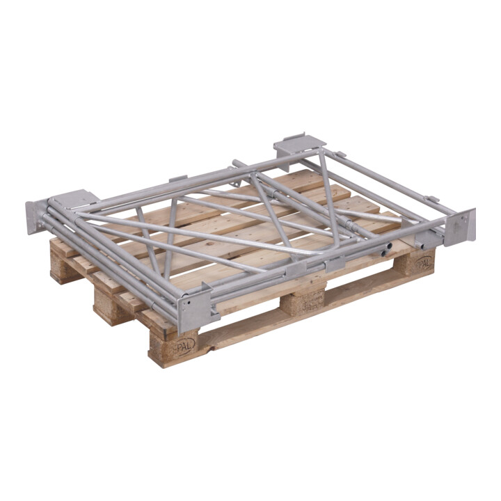 VARIOfit Palettenaufsatz Typ 68 verzinkt 1.200 x 800 mm Nutzhöhe 800 mm