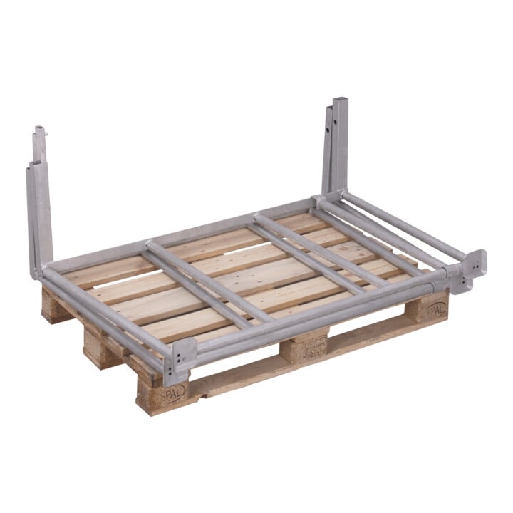 VARIOfit Palettenaufsatz Typ 75 verzinkt 1.200 x 800 mm Nutzhöhe 755 mm