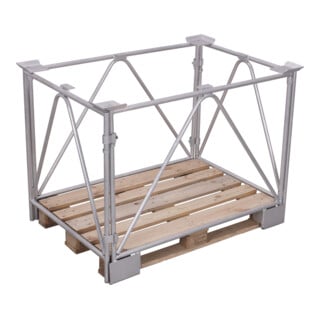 VARIOfit Bac de gerbage type 68 galvanisé