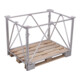 VARIOfit Palettencaisse type 68 galvanisée 1 200 x 800 mm Hauteur utile 800 mm