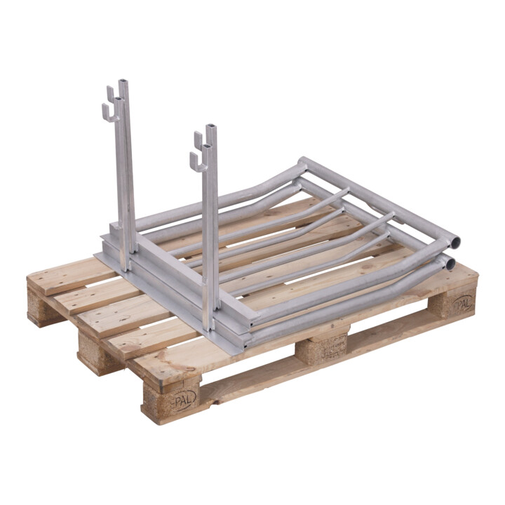 VARIOfit Palettentête type 66 galvanisé 1 200 x 800 mm Hauteur utile 800 mm