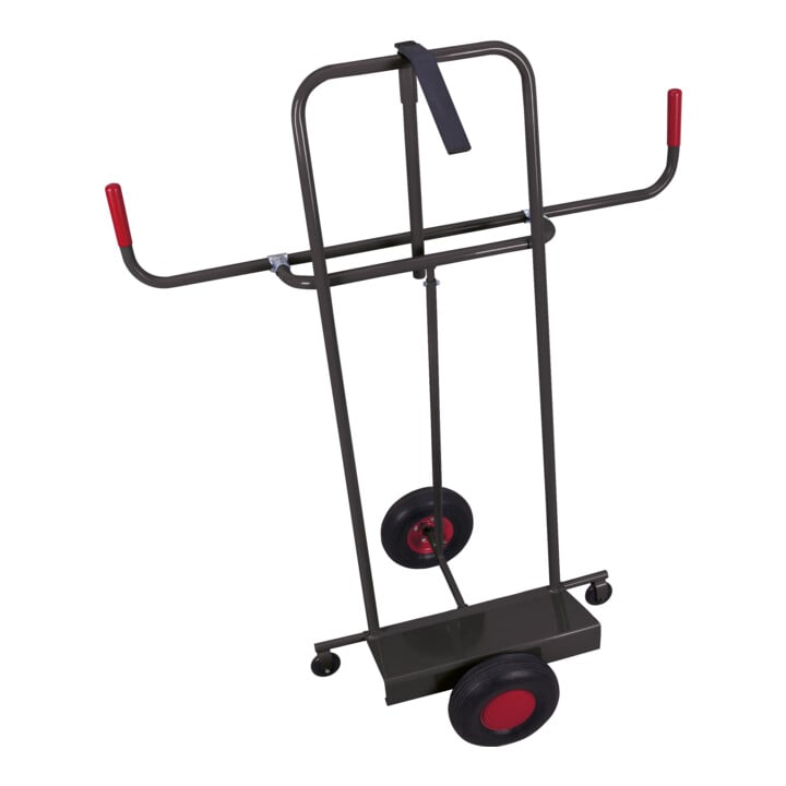 VARIOfit Plattenkarre mit variabler Plattensicherung RAL 7016