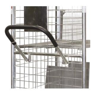 VARIOfit Poignée coulissante pour chariot de préparation de commandes