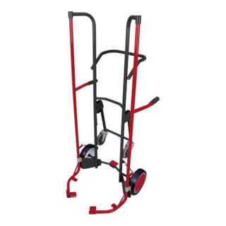 VarioFit Reifenkarre mit 2 Stützrädern RAL 7016